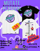 Load image into Gallery viewer, MUTATE FESTIVAL 2024 TEE
